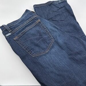 Cinch Jenna Denim Blue Jeans Womens 31/11R (34 X 31 Relaxed Western Straight Leg